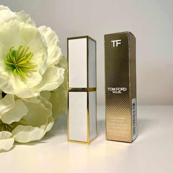 Tom Ford Soleil Ultra Shine Lip Color #108 La Notte 3.3g Full Size New in Box - Picture 7 of 8